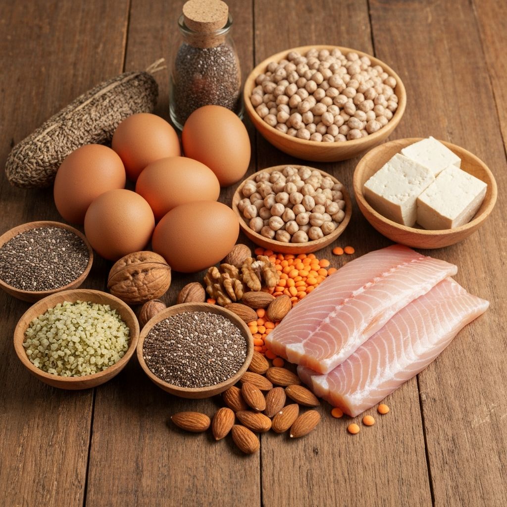 Protein sources and nutrition